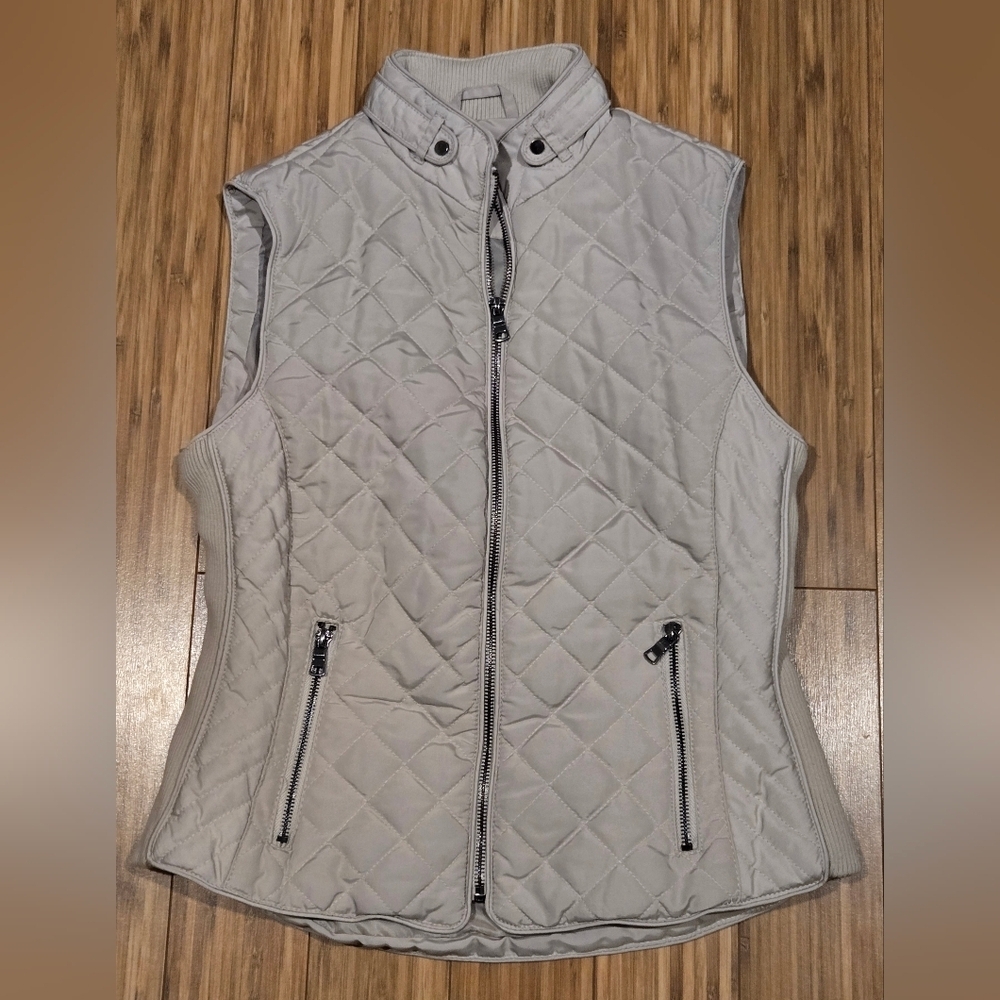 Westport 1962 Women's Quilted Tan Vest